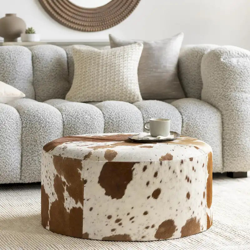 Livabliss Abilene Rustic Ottoman