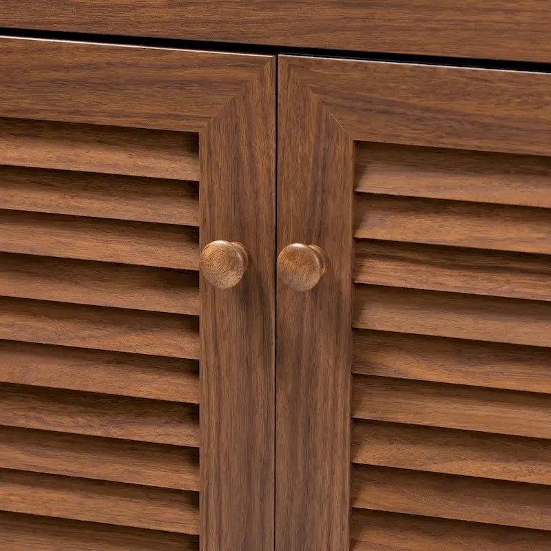 Copper Grove Zdolbuniv Dark Grey 4-shelf Shoe Storage Cabinet