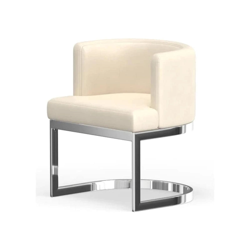 Wingback Dining Chair, Upholstered High Back, Contemporary Style, Comfortable Padded Seat, Kitchen & Dining Room Furniture