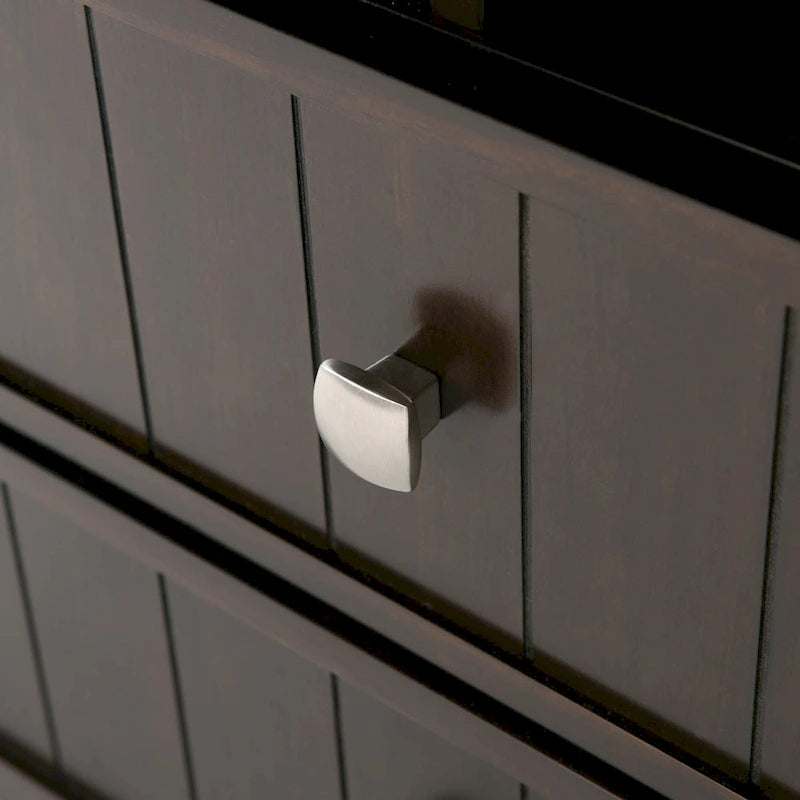 54" Sideboard Buffet with Wine Rack - Solid Wood 54W x 17D x 36H - 12-Bottle Storage - Transitional Style