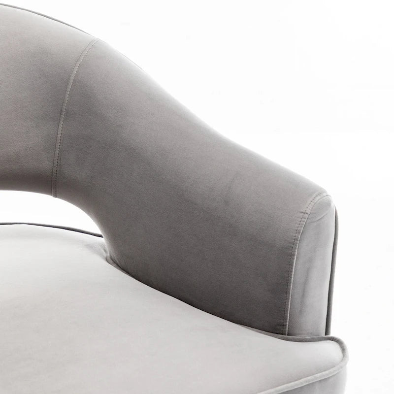 360 Swivel Accent Arm Barrel Chair Set of 2, Velvet Upholstered Living Room Chair with Metal Base, 250lbs Capacity