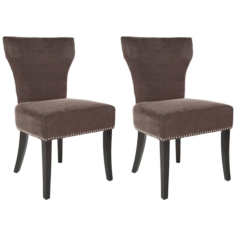 SAFAVIEH Tashina Nailhead Dining Chair (Set of 2) - 23Wx26Dx37H
