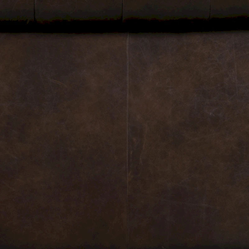 87" Chesterfield Sofa Full Grain Italian Leather Tufted Button 8-Way Hand Tied - Cognac Tan Classic Living Room Couch